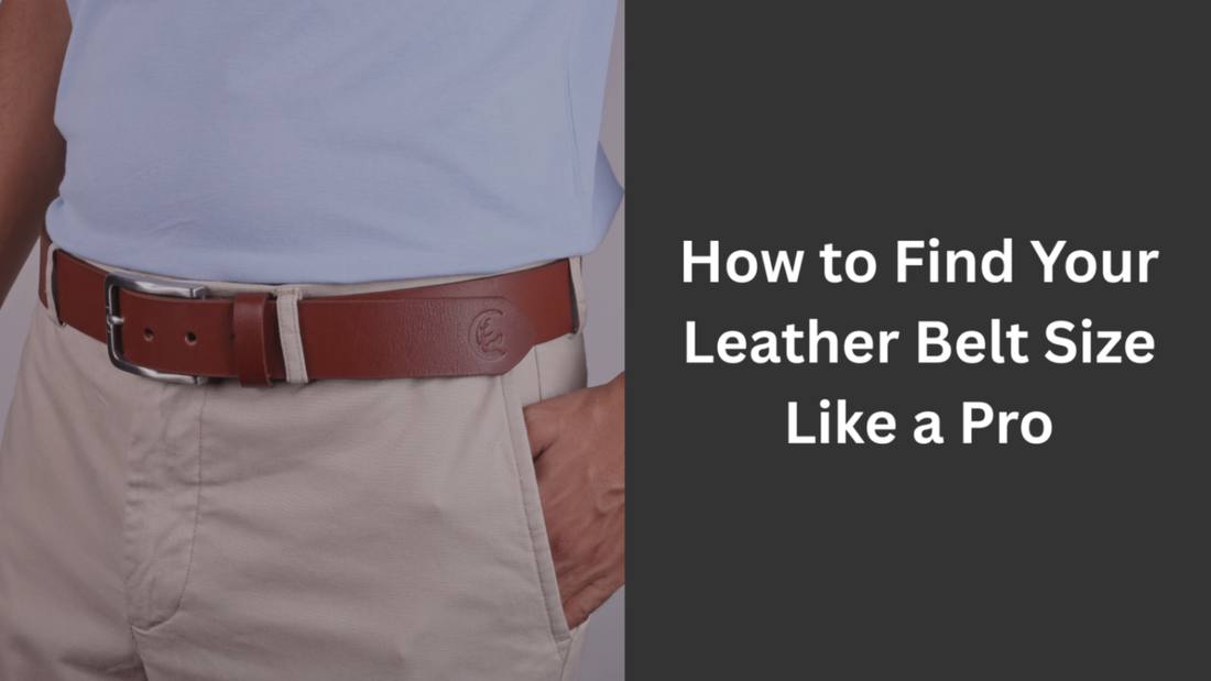 leather belt size guide