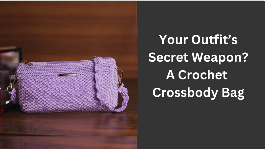 crochet cross body bag