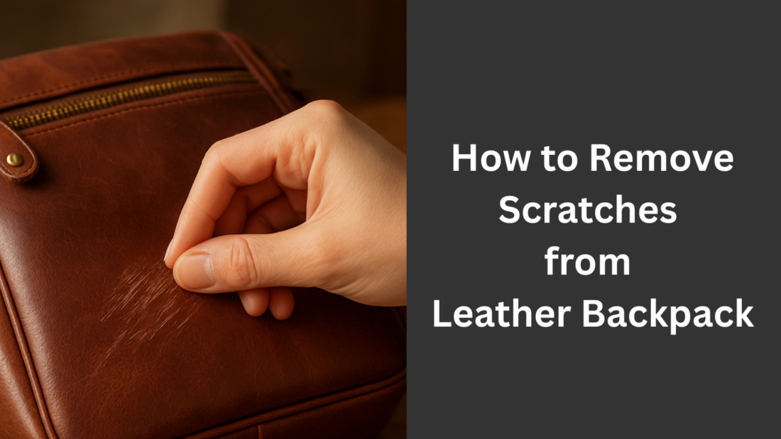 How to Remove Scratches from Leather Backpack