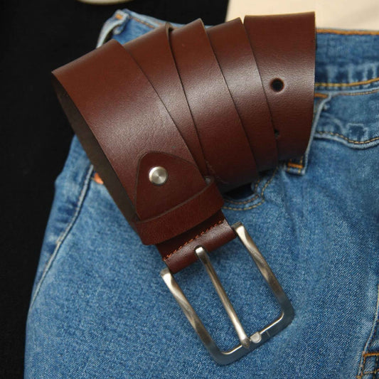 Vanguard Choco Brown Leather Belt