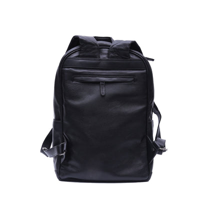 leather backpack black 03