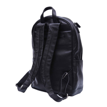 leather backpack black 04