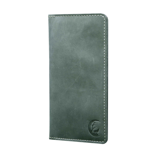 leather long wallet