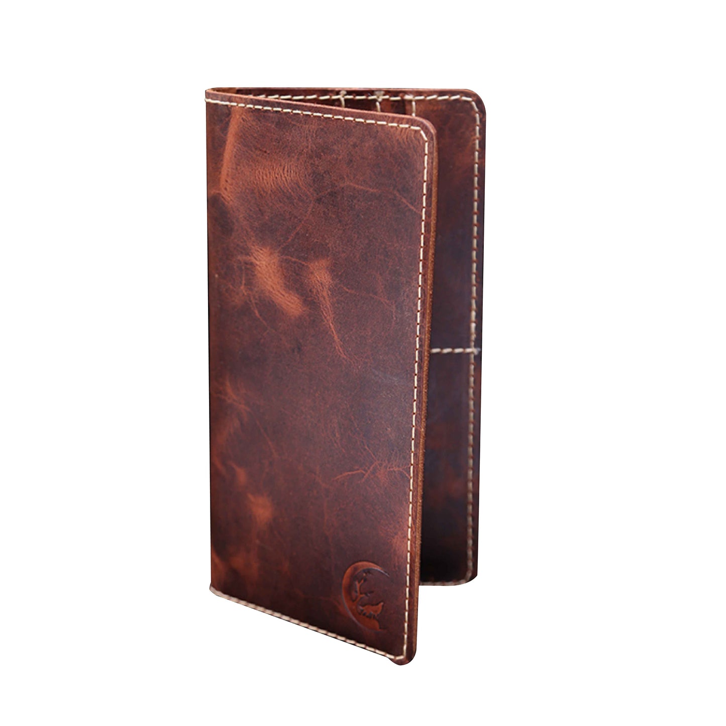 long wallet brown